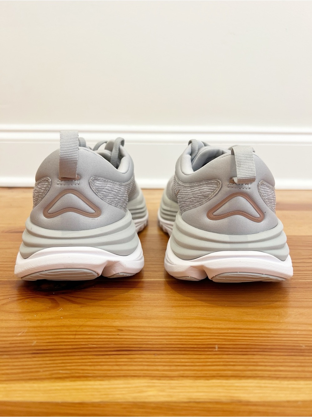 Hoka Gaviota 5 Running Shoes Womens 10.5B Harbor Mist Rose Gold Athletic Active - Picture 5 of 16